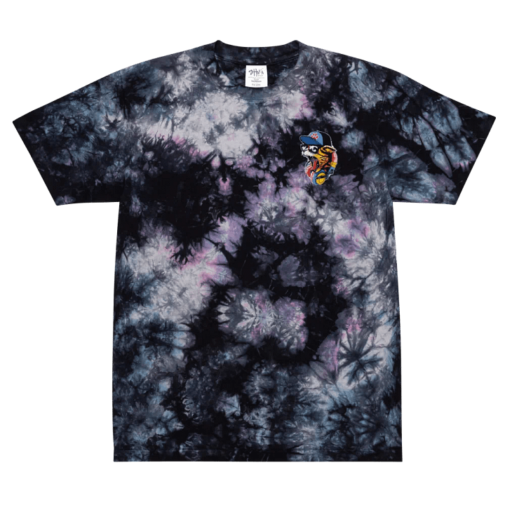 coolcat tye-dye galaxy tee product image (2)
