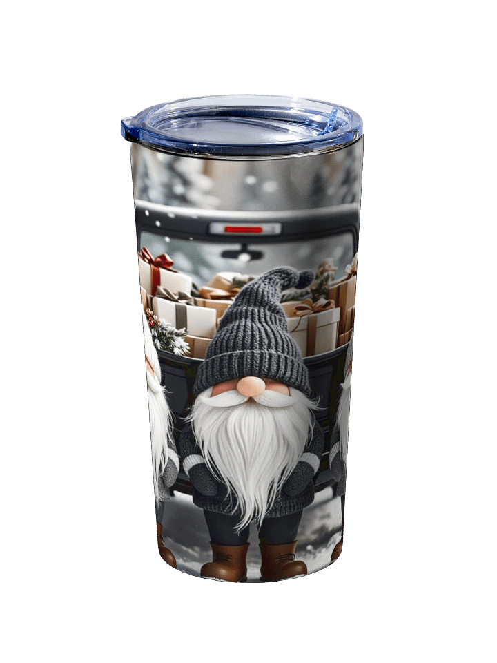 Winter Gnomes 20oz Stainless Steel Tumbler product image (2)