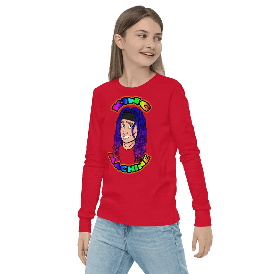 Rainbow King Youth Long sleeve product image (3)