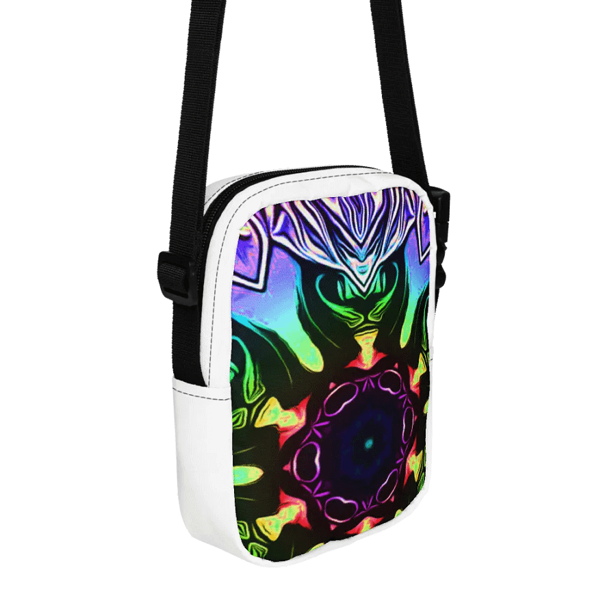 Neon Lotus All-Over Crossbody Bag product image (4)