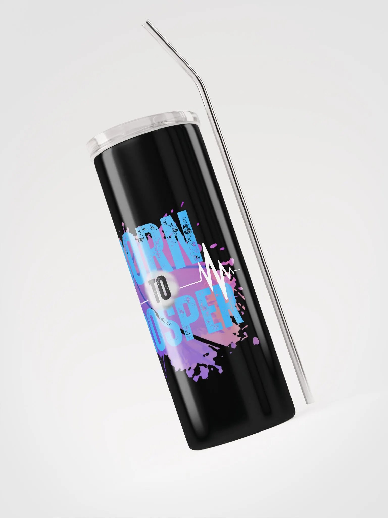 Born to Prosper Stainless Steel Tumbler product image (3)