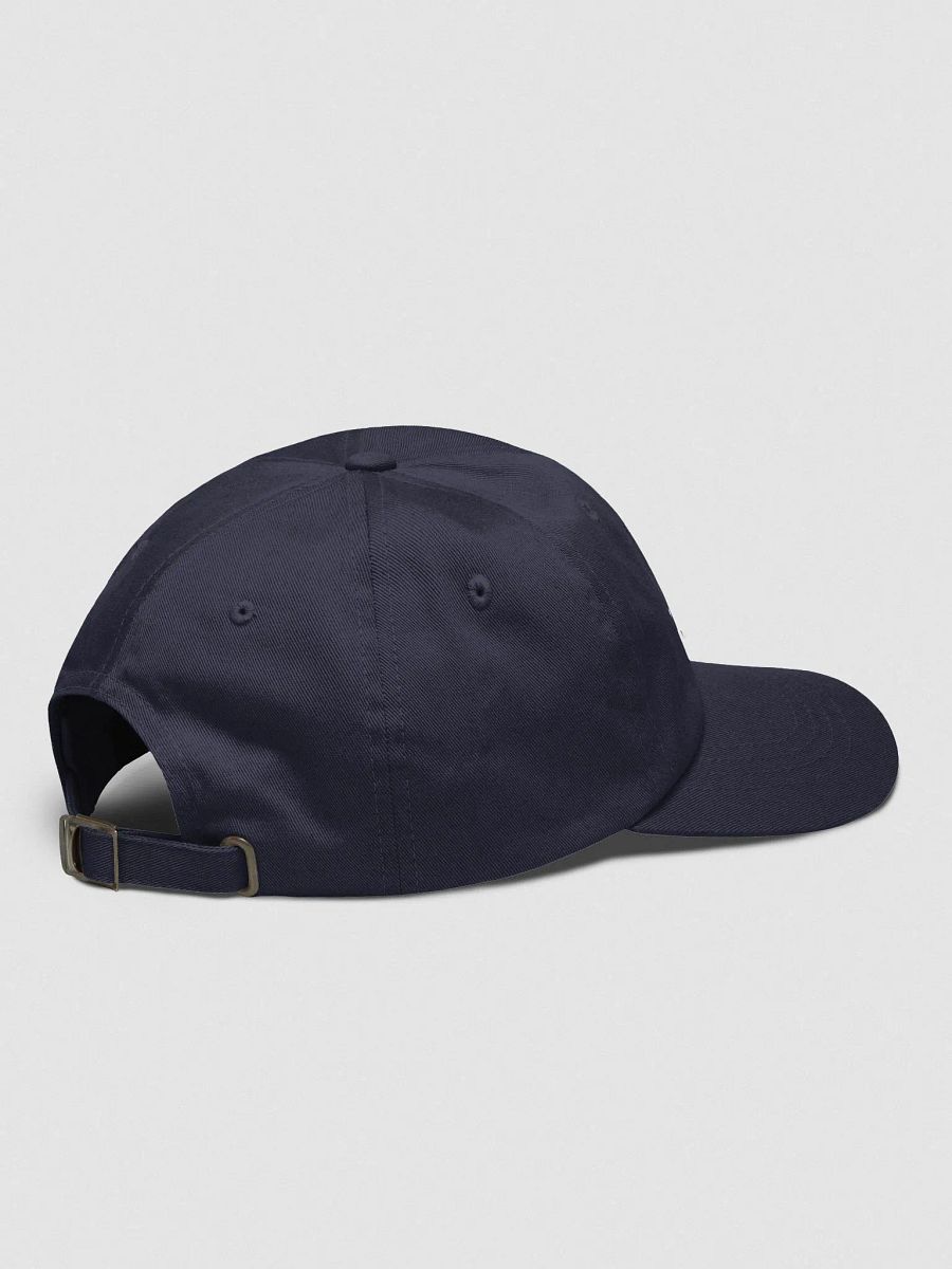 hyperverbal (comic sans with stars, white thread) embroidered dad hat product image (44)