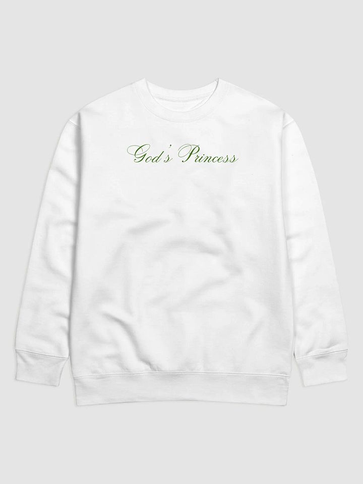 God's Princess (Dark Green Script) Crewneck product image (1)