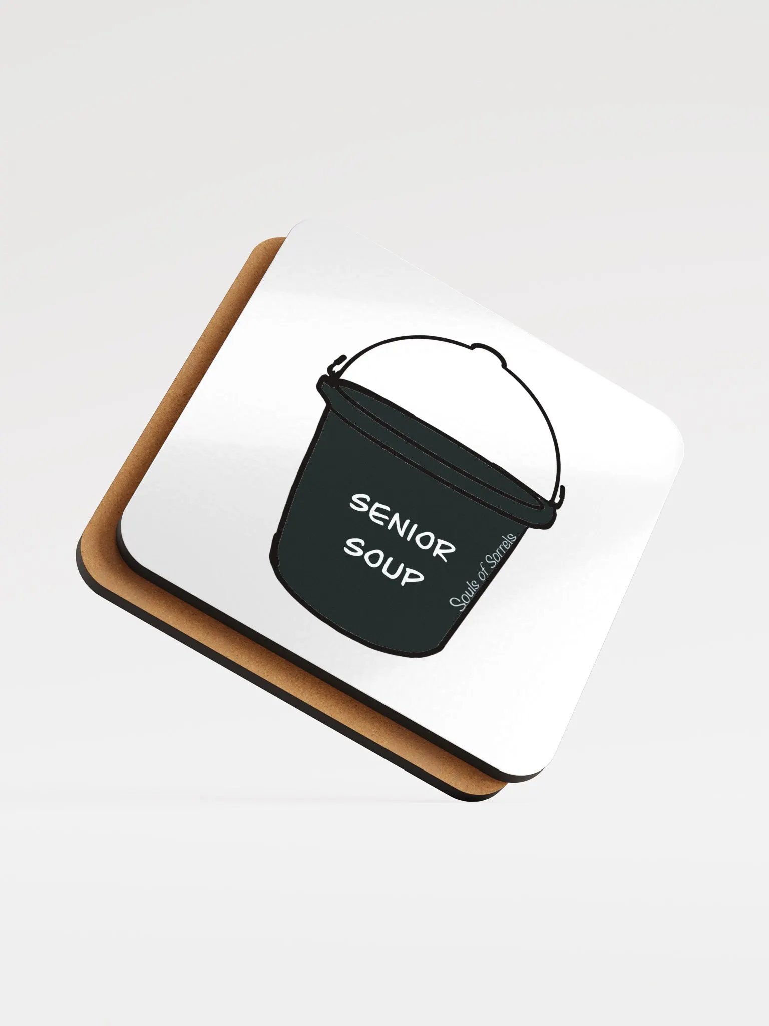 SoS Senior Soup Coaster product image (1)