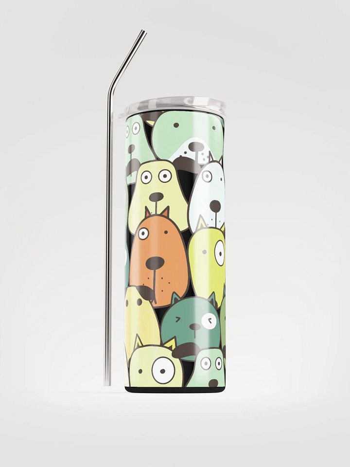Pawsitively Charming Stainless Steel Tumbler product image (1)