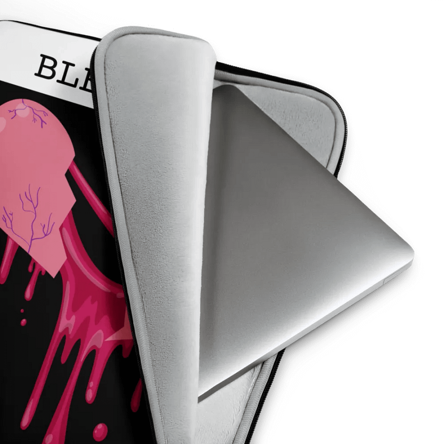 Bleed Your Heart Out Laptop Bag (Digital) product image (4)
