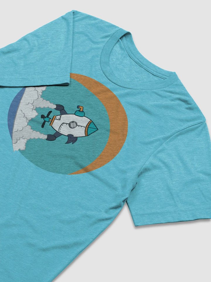 RamJet's Submarine Rocket Sunrise Logo T-Shirt product image (2)