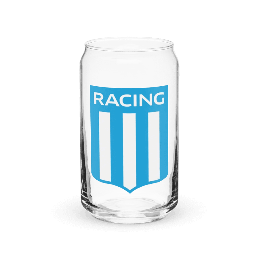 Racing Club Soccer Team - Can-Shaped Glass product image (1)