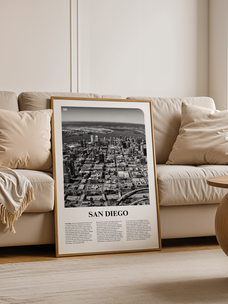 San Diego 01 Newspaper Poster product image (6)