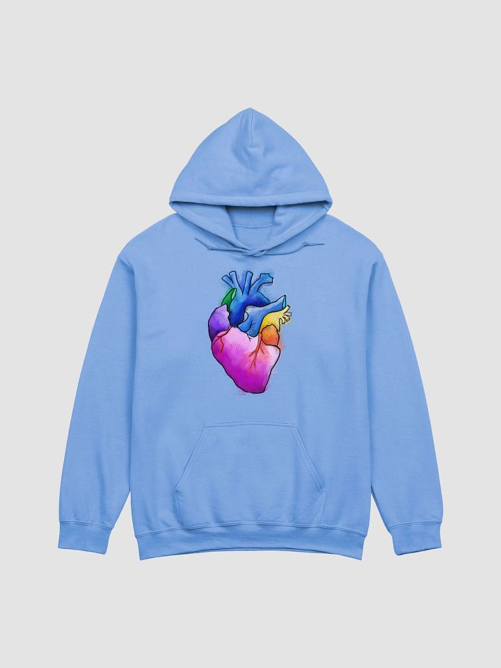 Watercolor Heart Hoodie product image (1)