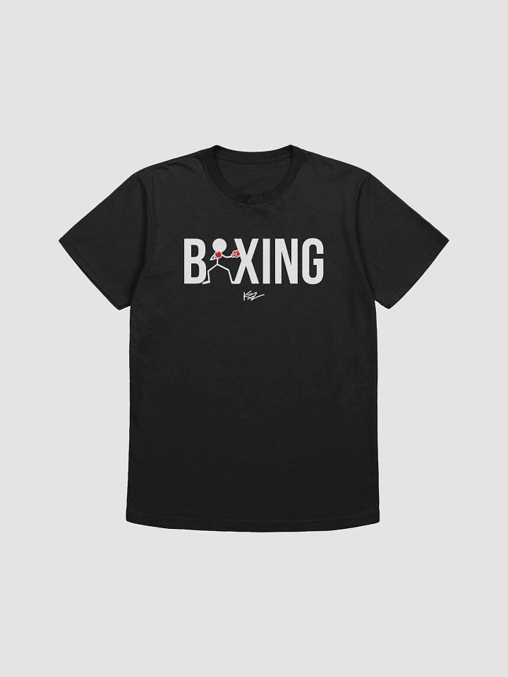 BOXING STICKMAN TEE - BLACK product image (1)