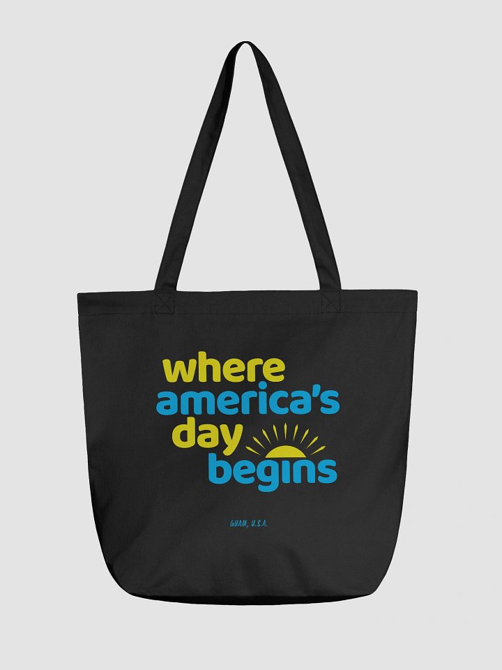 Where America's Day Begins Tote Bag product image (1)