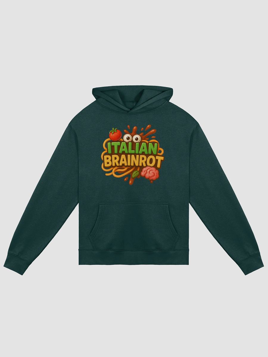 🧠 Italian Brainrot Logo Premium Oversized Hoodie 🇮🇹 product image (4)
