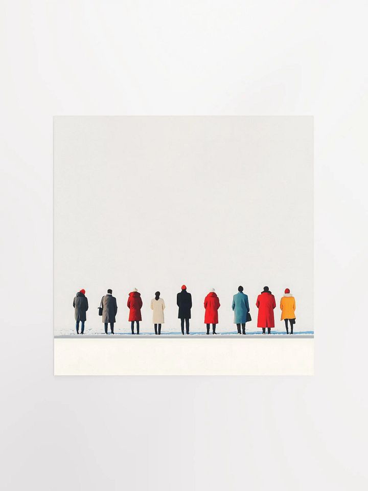Vibrant Coats Lineup Poster Art product image (3)