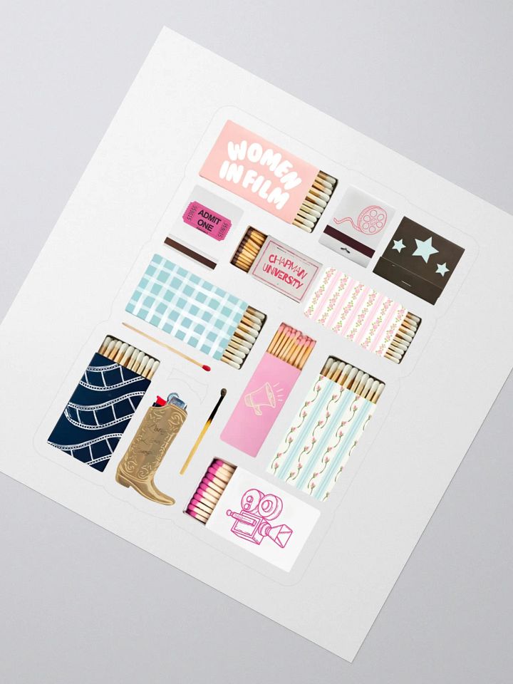Wif Matchbook Sticker Set product image (2)