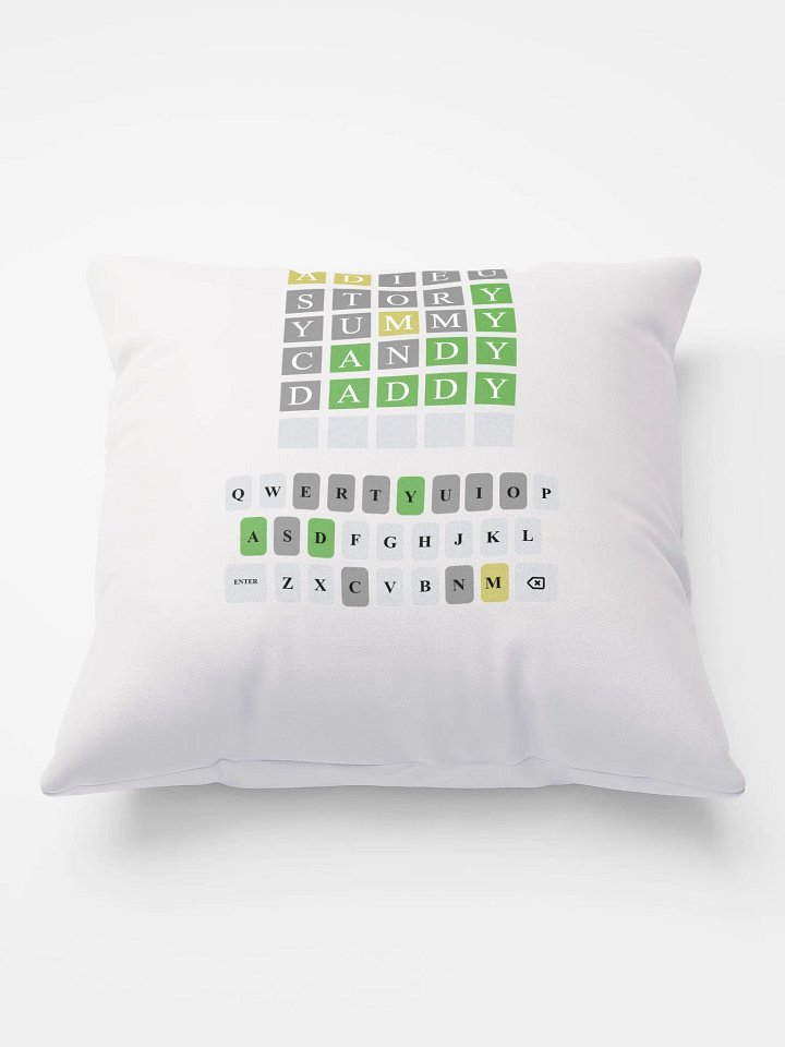 Wordle Pillow product image (1)