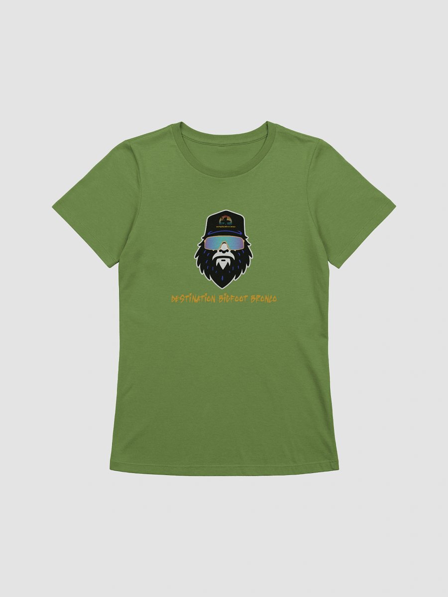 Destination Bigfoot Bronco Bigfoot Logo Bella+Canvas Women's Supersoft Relaxed-fit T-Shirt (Multiple Color Options) product image (71)