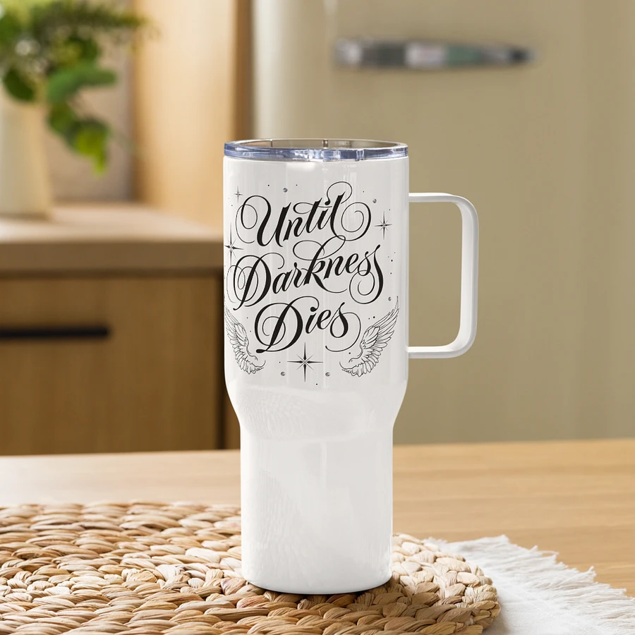 Until Darkness Dies (wings design) Travel Mug product image (11)