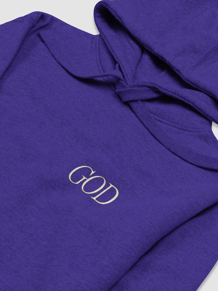 Good Vs Evil - God's In My Heart - Cotton Heritage Unisex Premium Hoodie product image (1)