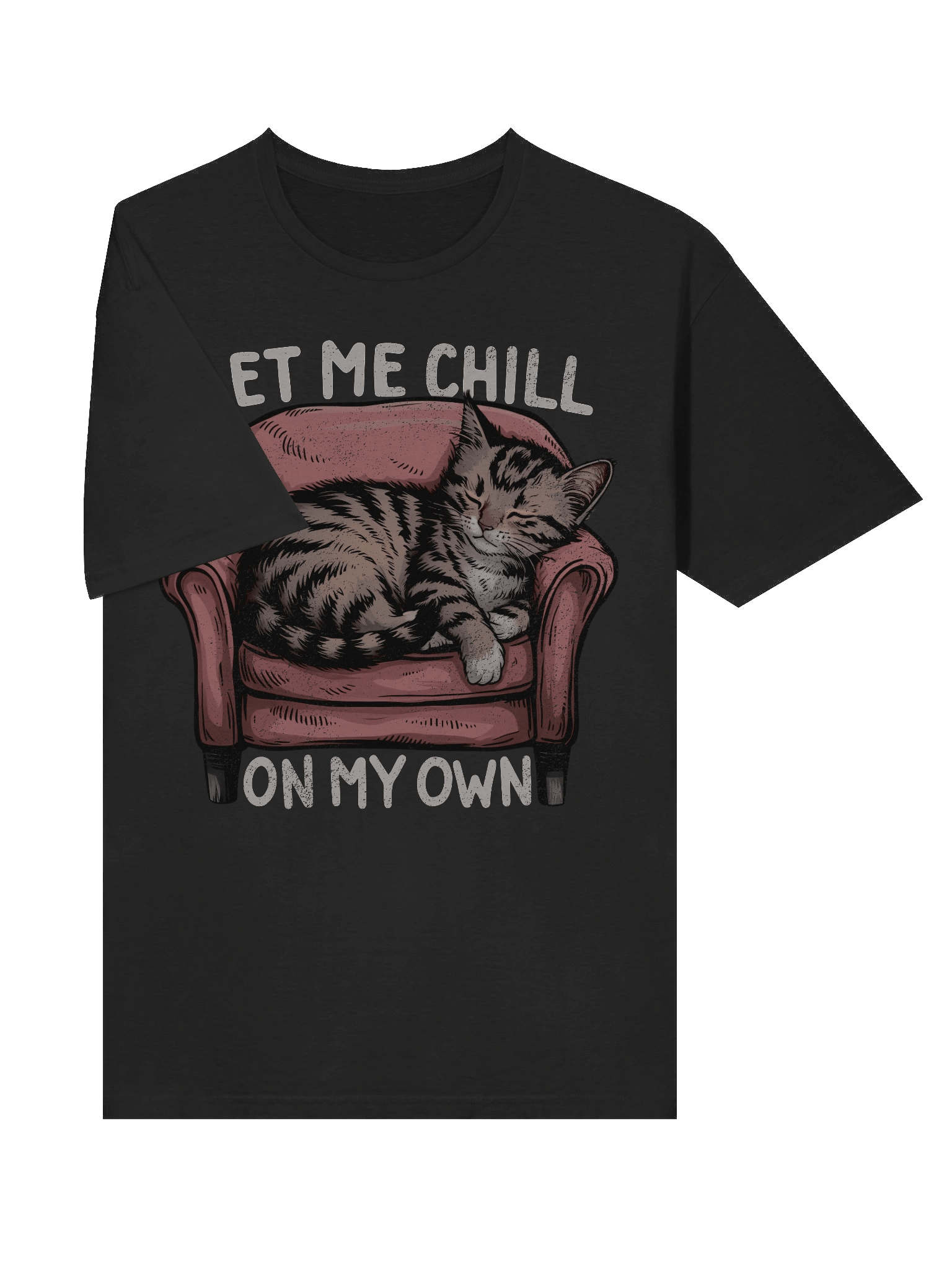 Let Me Chill On My Own Cat T-Shirt product image (25)