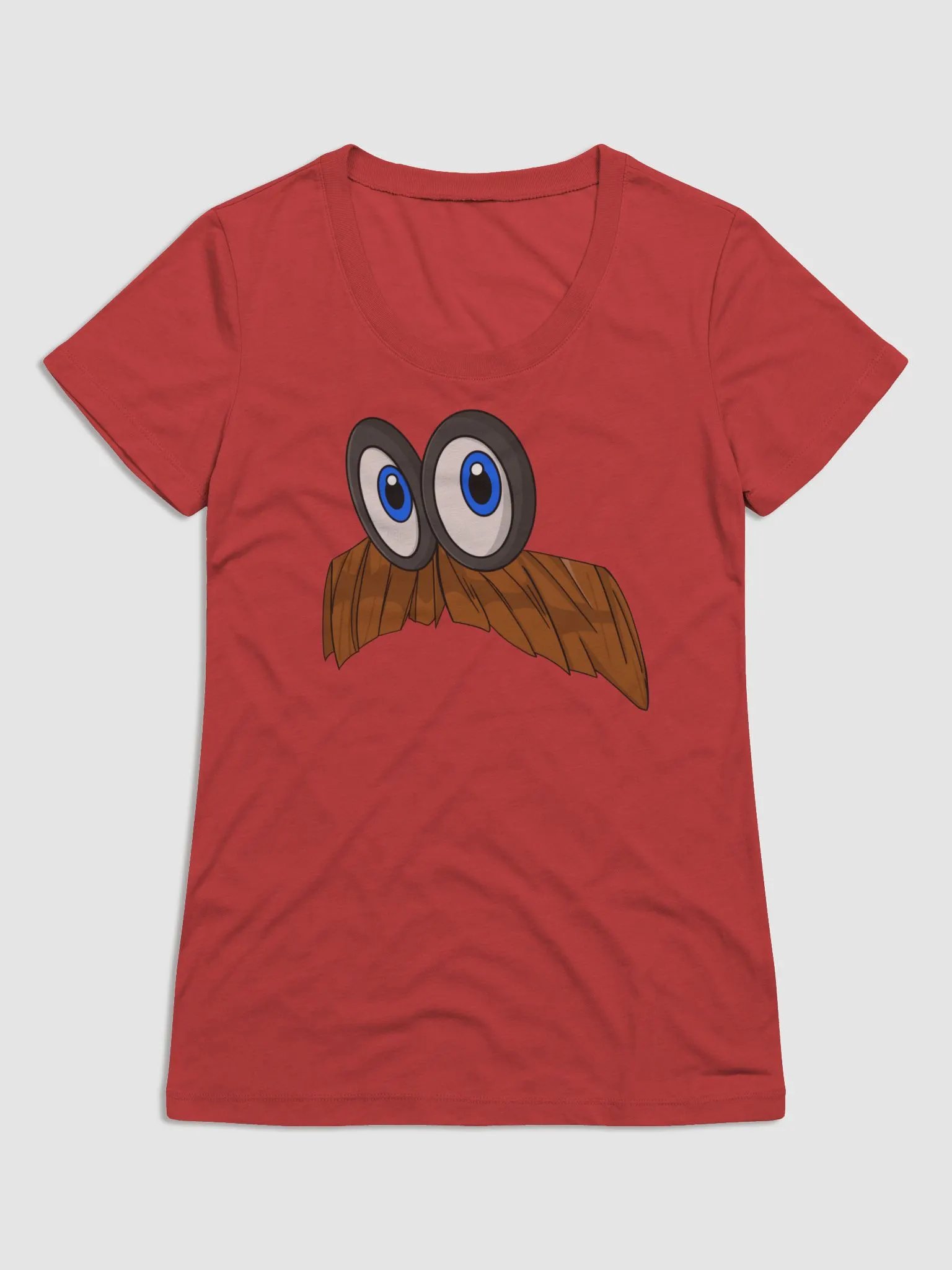 Mustachio Ladies' Triblend T-Shirt product image (1)