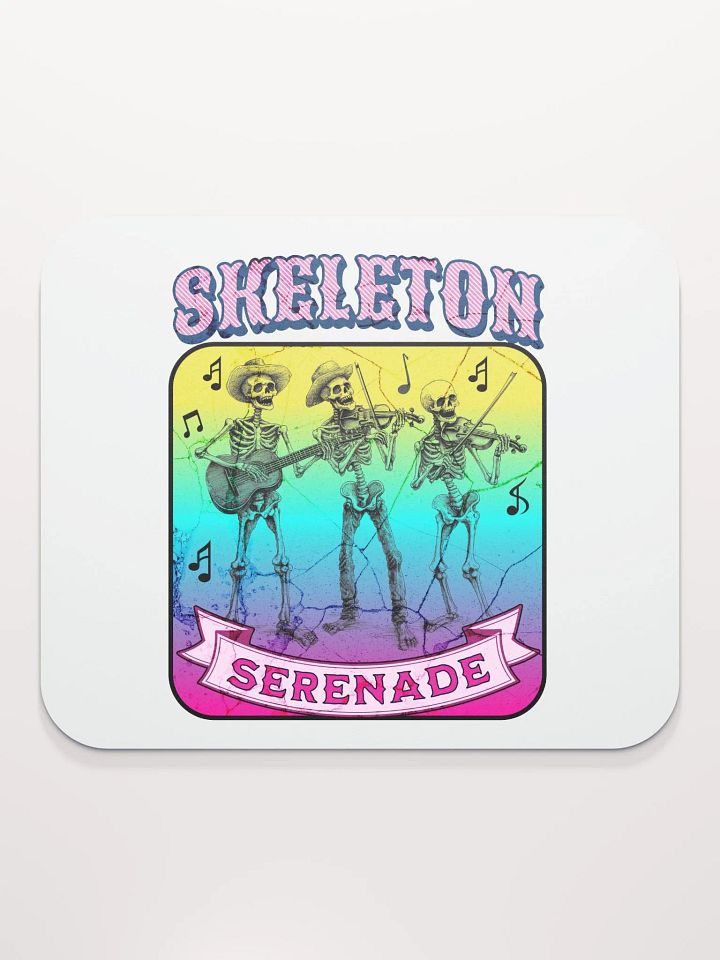 Skeleton Serenade Mouse Pad product image (2)