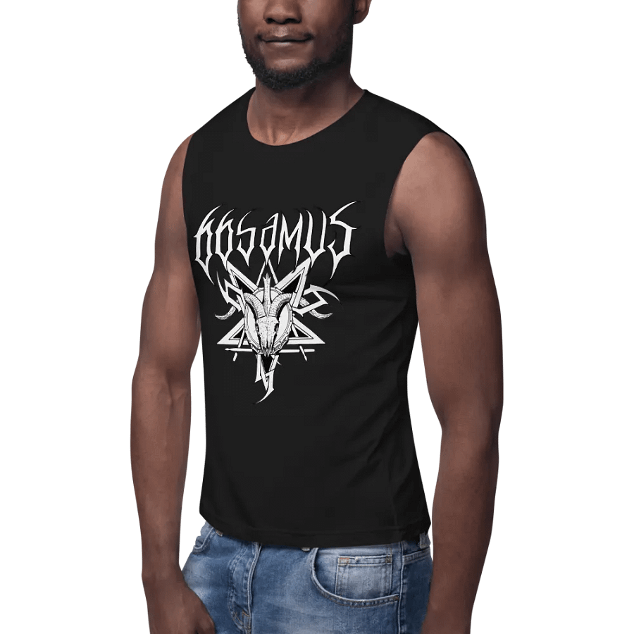 66Samus muscle tank (b&w) product image (8)