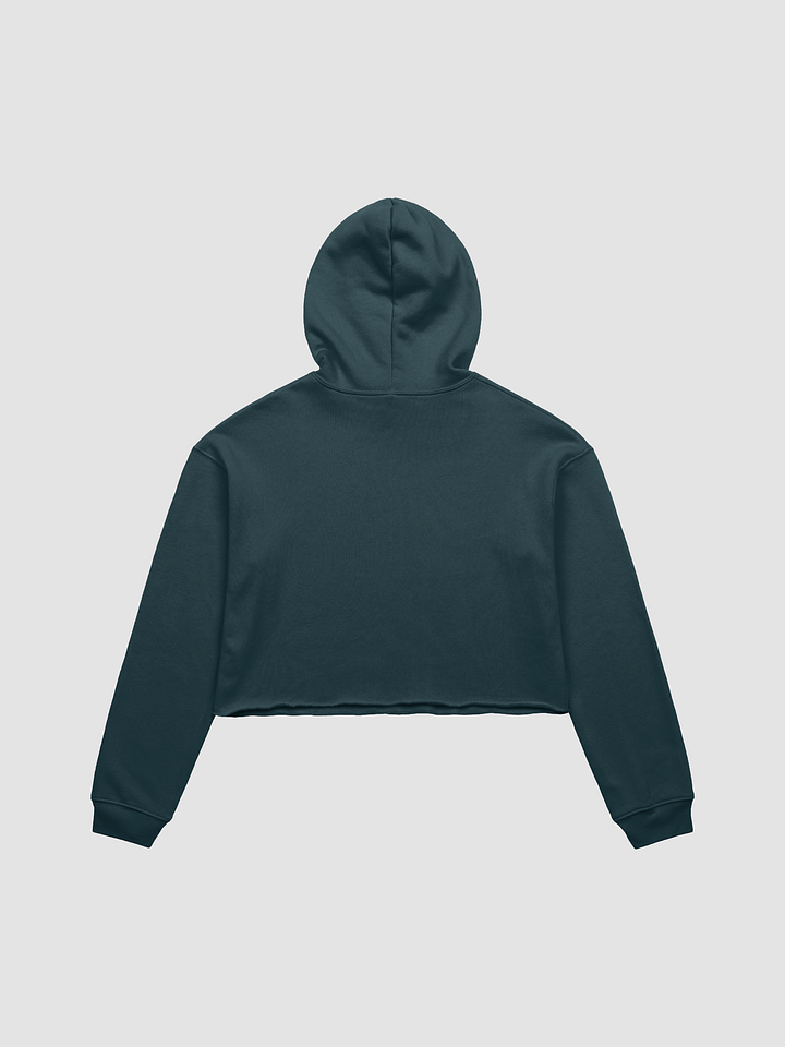 BUIII: No money, no happy Fleece Crop Hoodie product image (14)