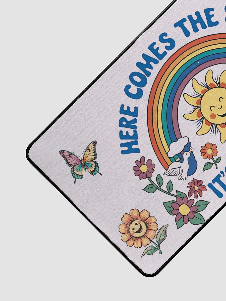 Here Comes the Sun Desk Mat product image (3)