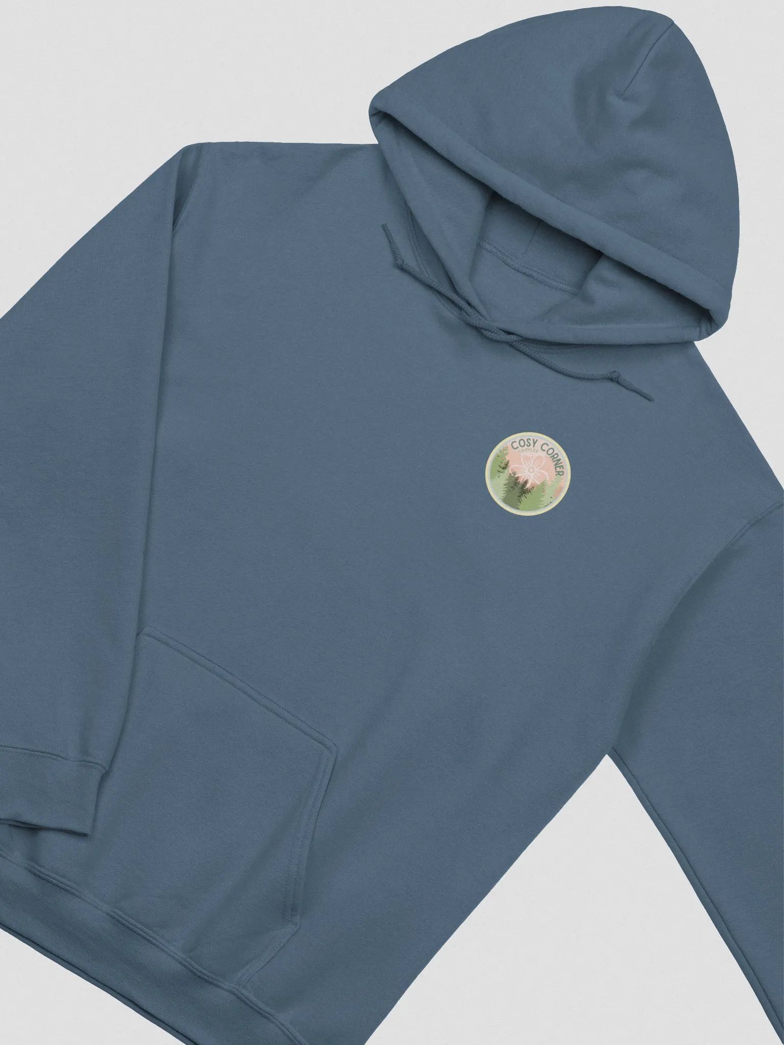 cosy corner logo hoodie product image (5)