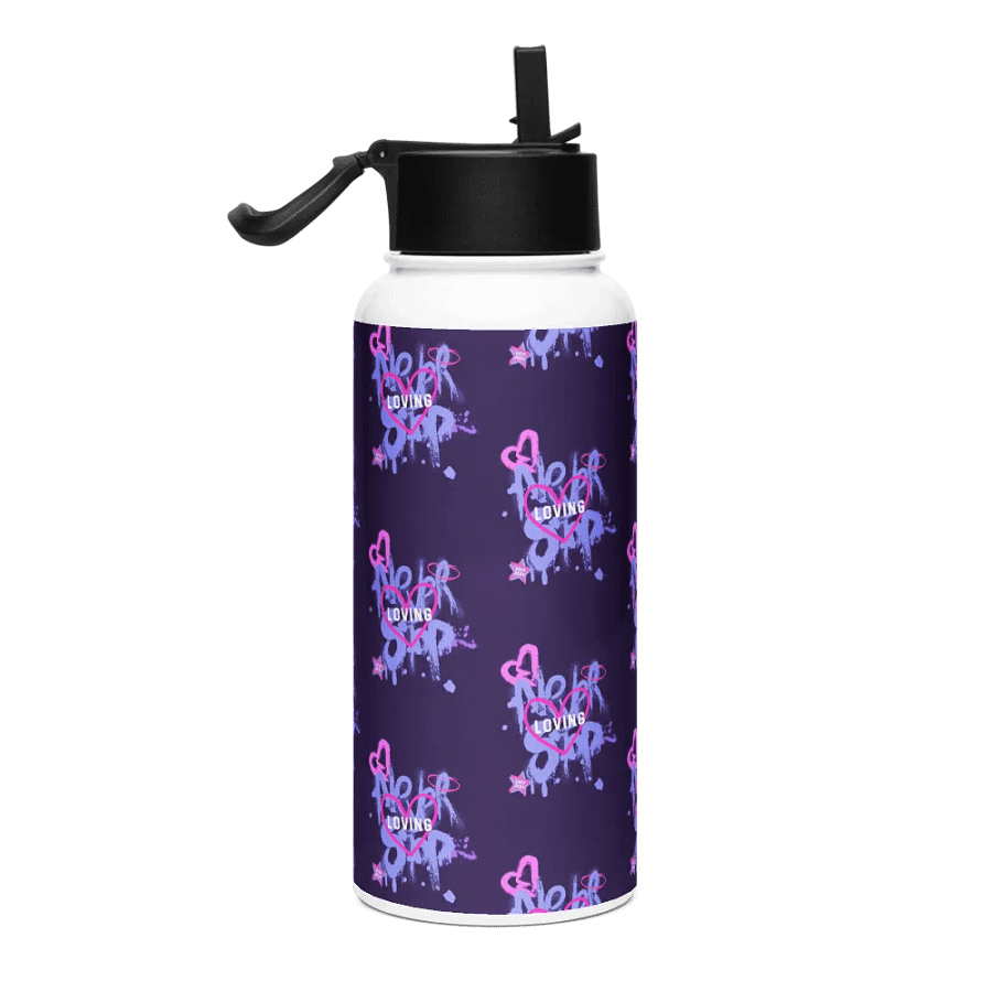Never Stop Loving Water Bottle product image (4)