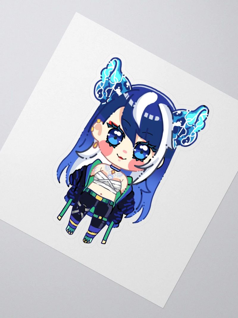 Chibi Sea Fox Sticker