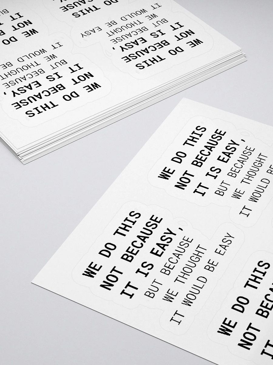 WE DO THIS - STICKER product image (12)