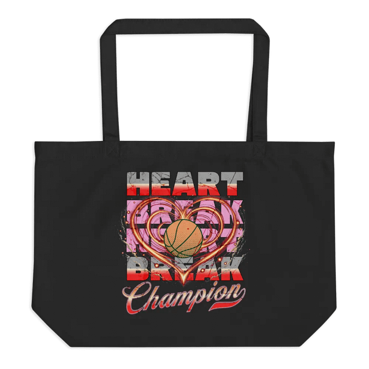 Heart Break Champion Basketball Tote Bag product image (1)