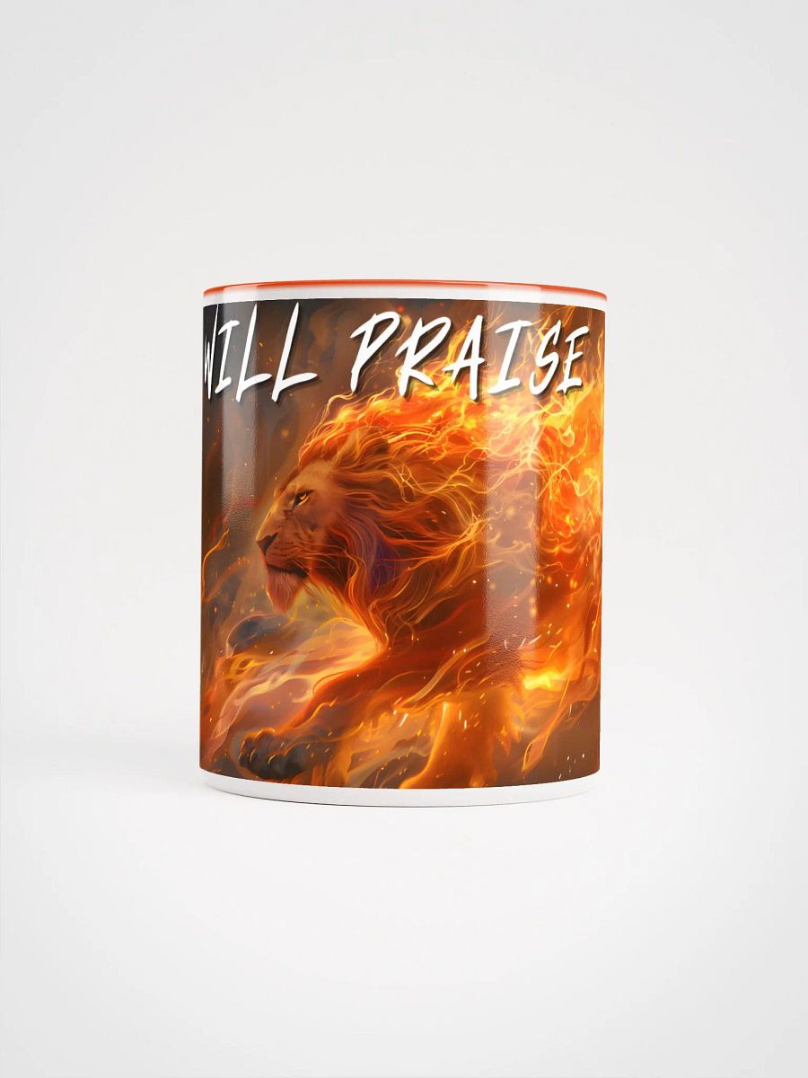 I Will Praise (Lion of Judah) Ceramic Mug product image (5)