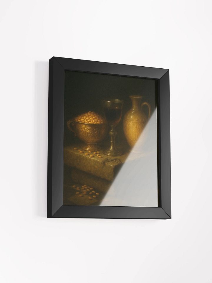 Wages of the Worthy – Framed Matte Print product image (2)