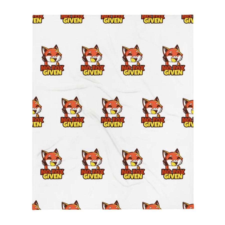 No Fox Given Blanket product image (1)
