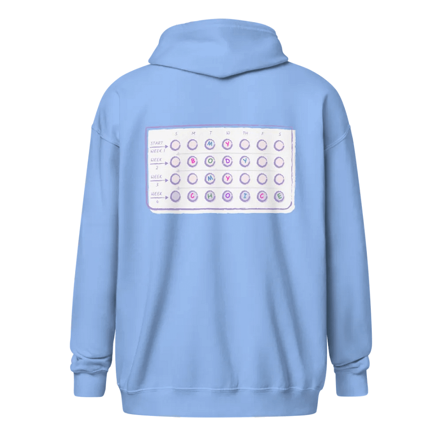 MY BODY MY CHOICE Zipper Hoodie product image (8)
