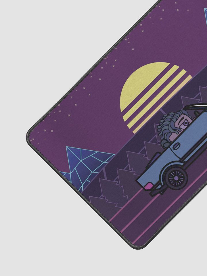 Synth ride deskmat 12" x 18" product image (2)