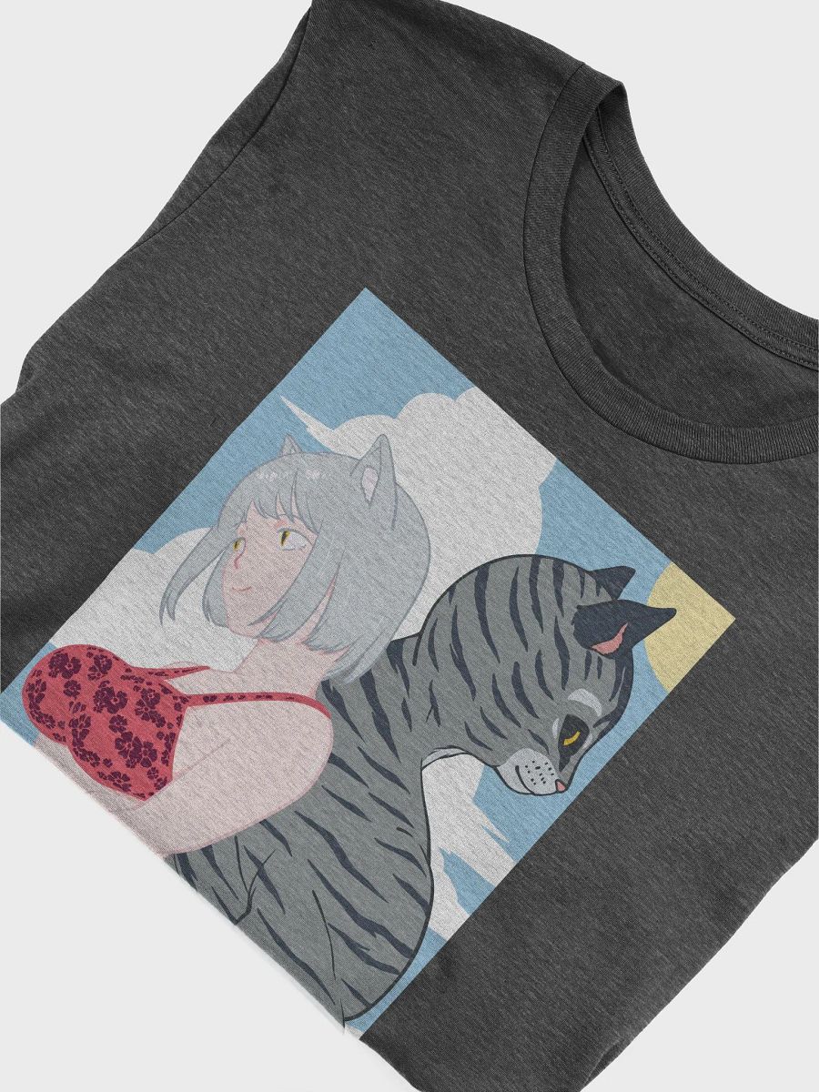 Beach T-shirt (Blue Text) product image (10)