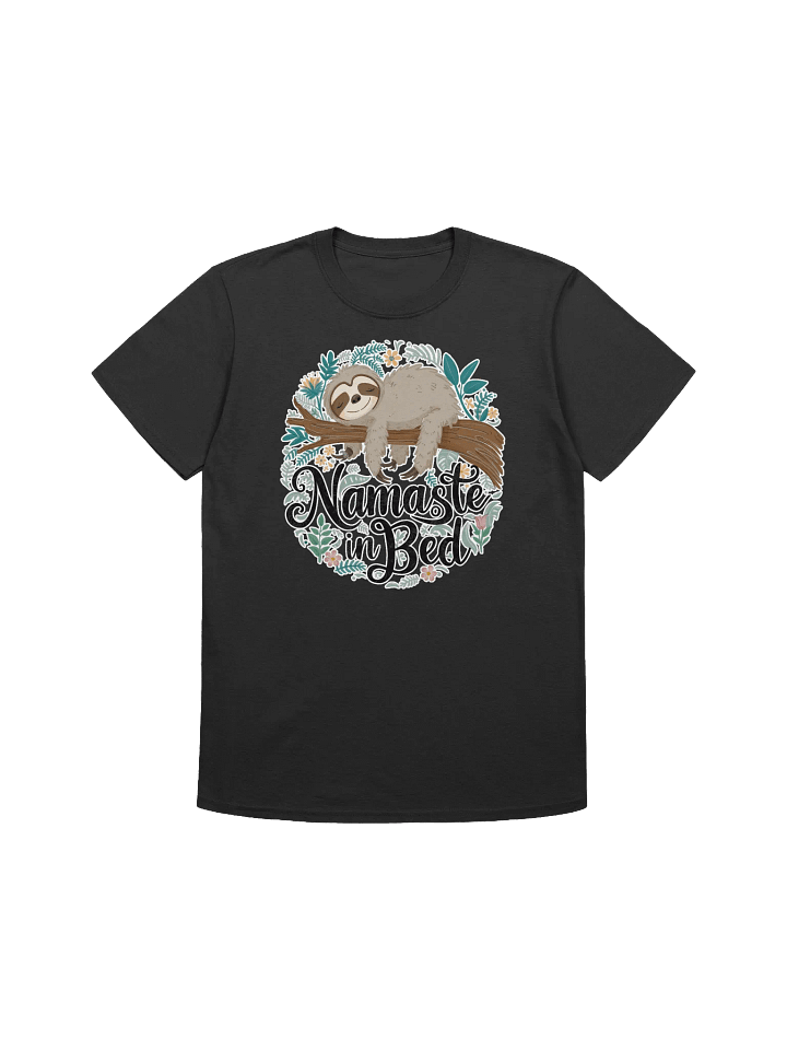 Sloth Lover - Namaste in Bed T-Shirt product image (1)