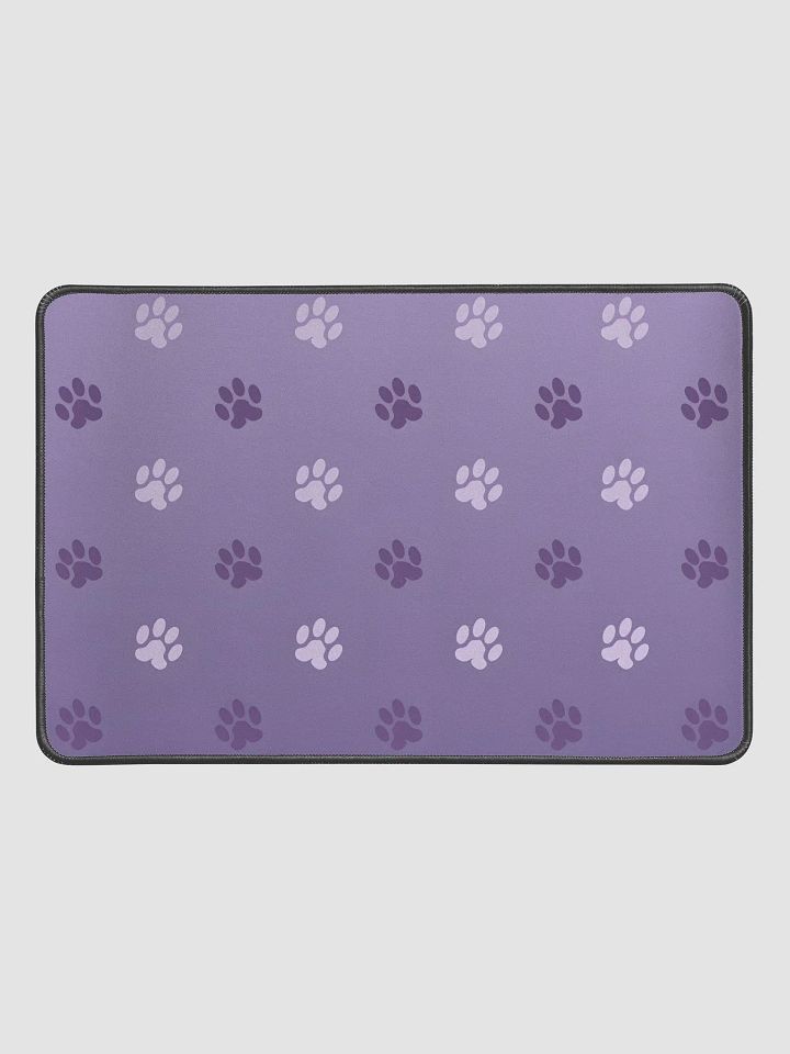 Paw Print Desk Mat 12