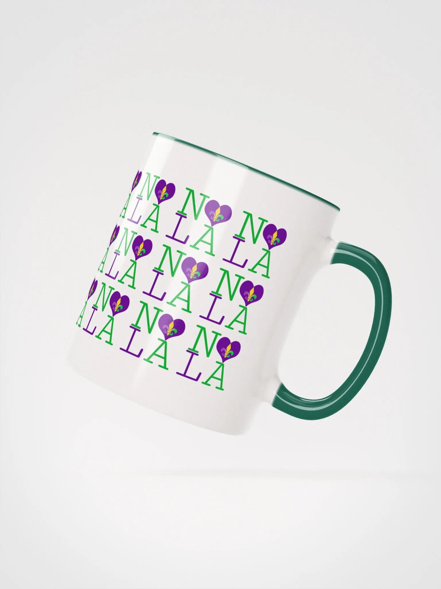 I LOVE NOLA **LEGACY COLOR MUG** (MARDI GRAS INFINITY WALL) product image (27)