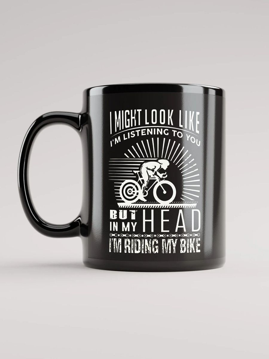 Cycling Riding Bike - Glossy Mug product image (1)