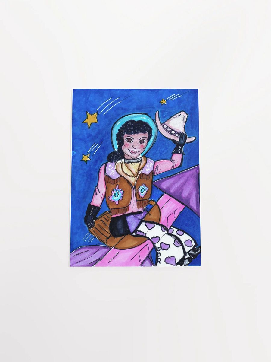 Space Cowboy Parody Print product image (4)