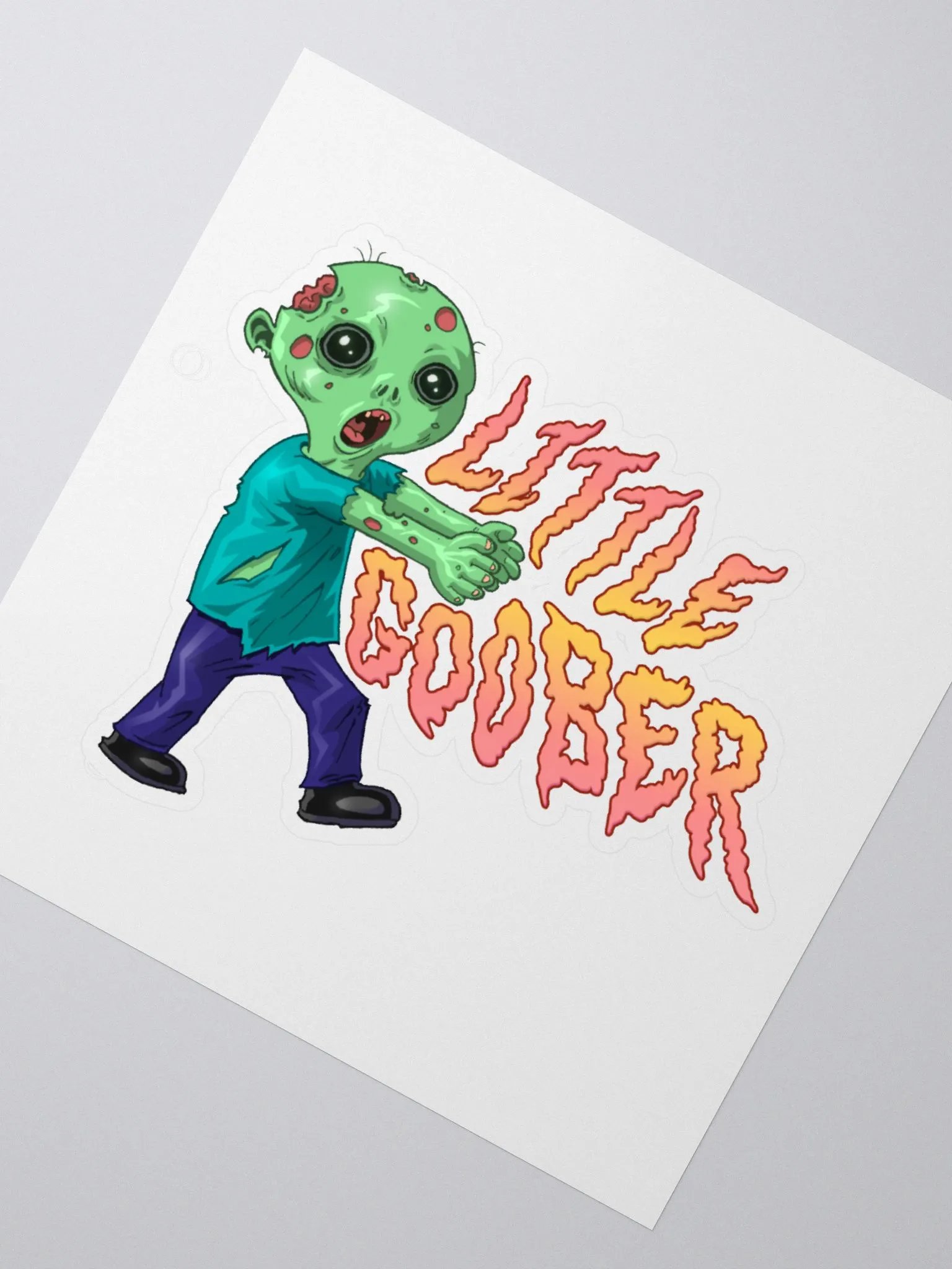 Little Goober Baby Zombie Sticker product image (4)