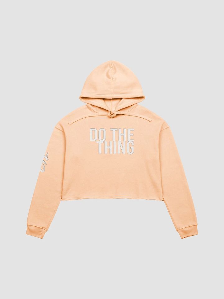 DO THE THING Crop Hoodie product image (2)