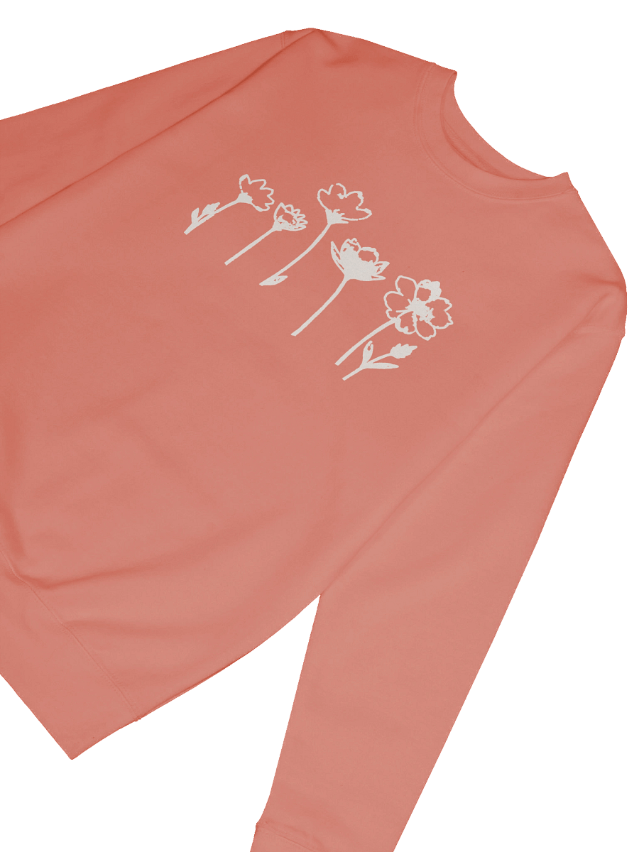 Wildflowers Minimalist Lineart Blossom Breeze Sweatshirt product image (33)