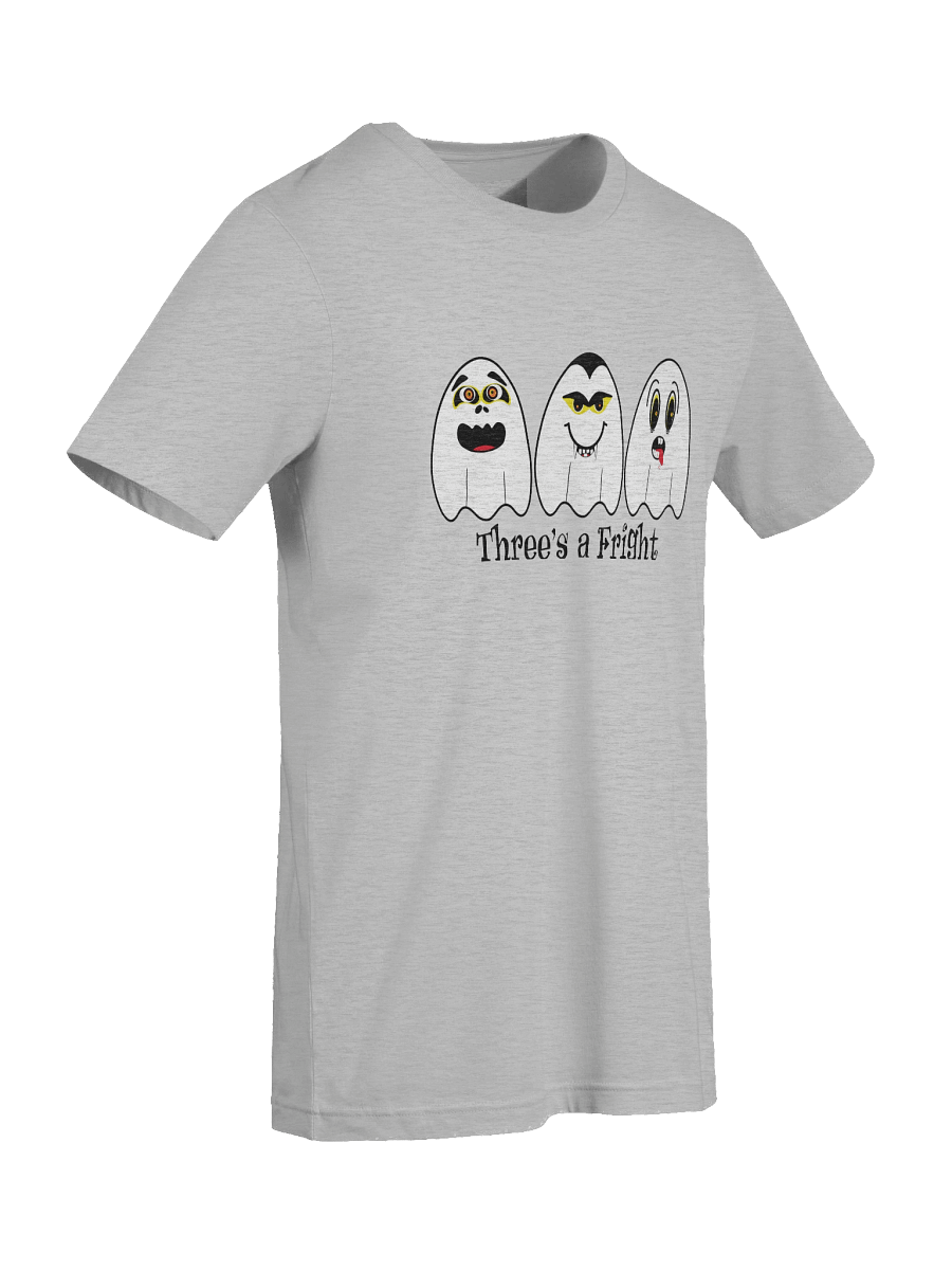 Three's A Fright™ – Halloween Bella+Canvas Supersoft T-Shirt product image (3)