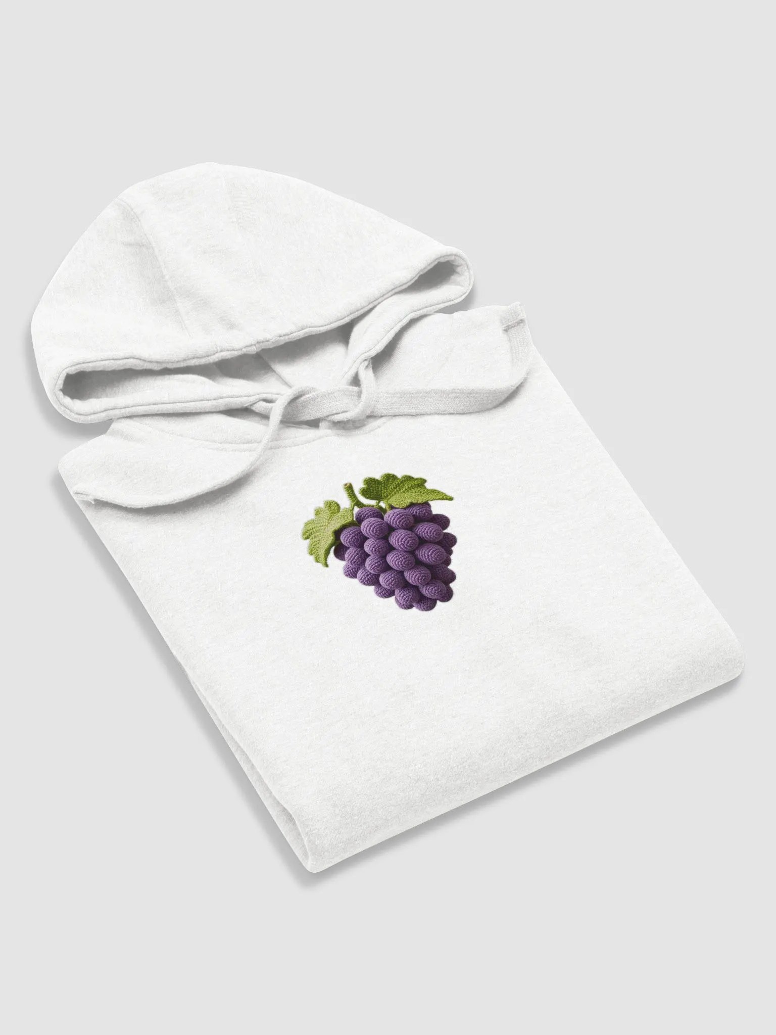 CozyAvocado Cotton Heritage Unisex Premium Hoodie Grape Slice #6 product image (5)